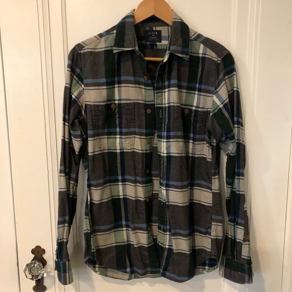 J. Crew men’s flannel small